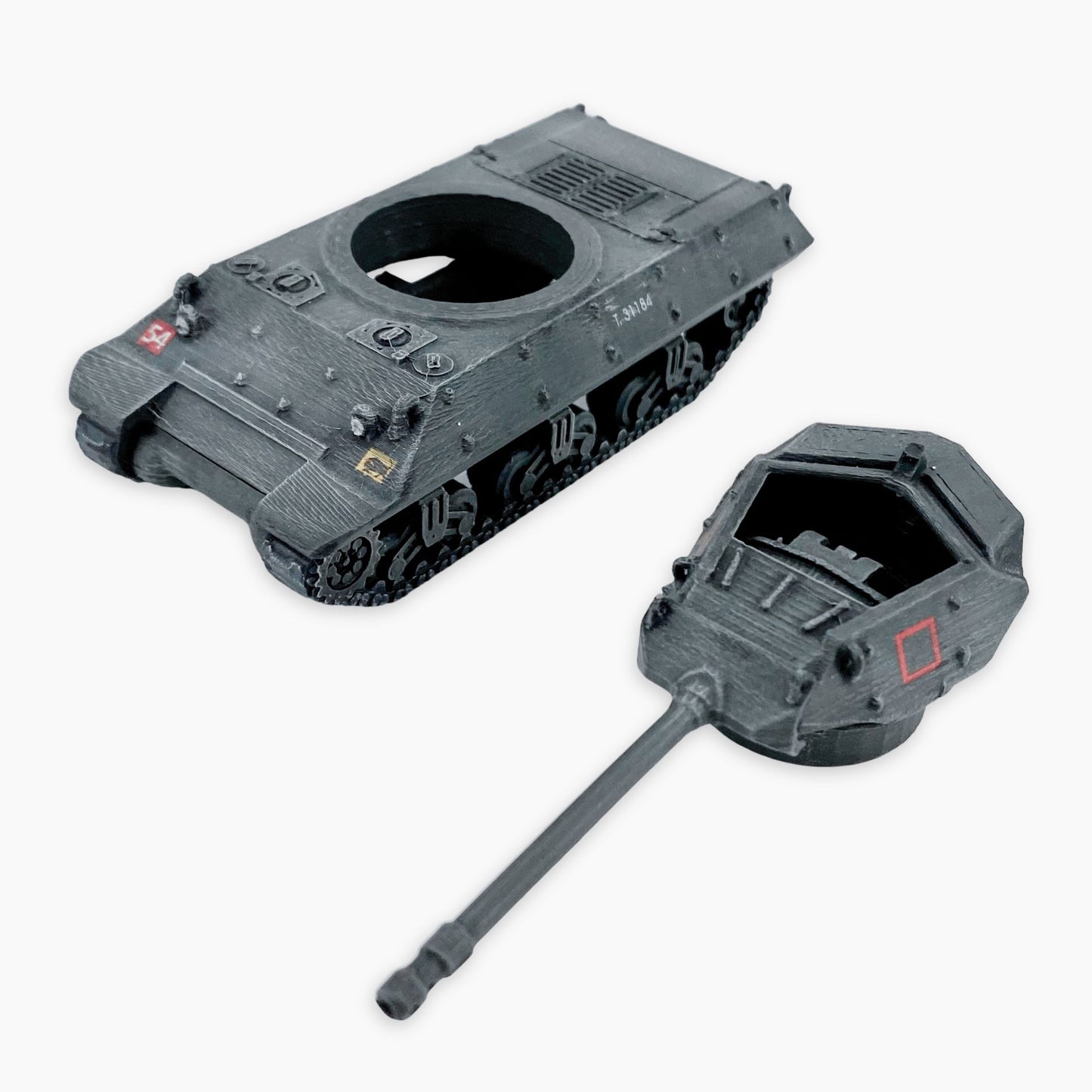 Painted 17pdr SP Achilles 1:72 "20mm" scale