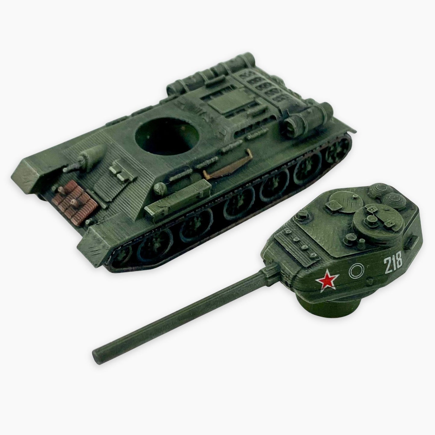 Painted PT-34/85 1:87 "HO" scale