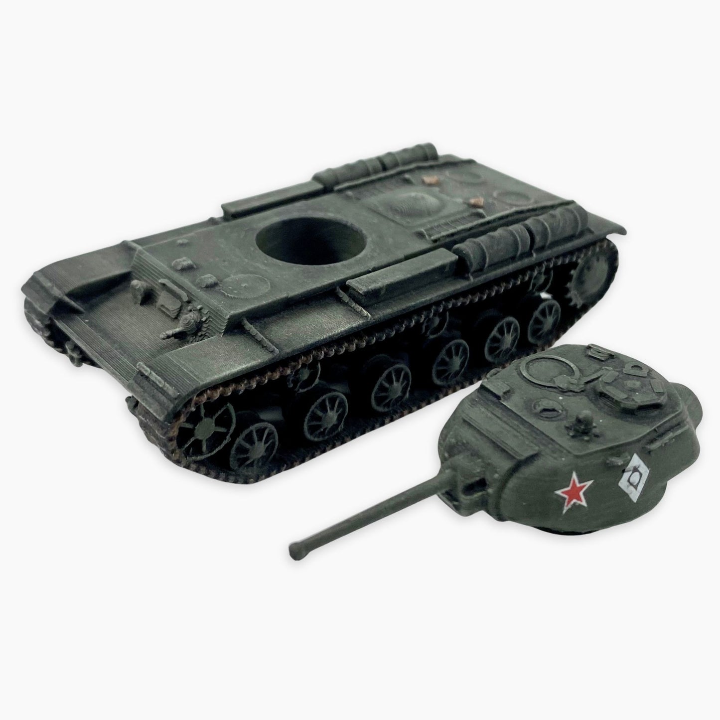 Painted KV-1S 1:87 "HO" scale