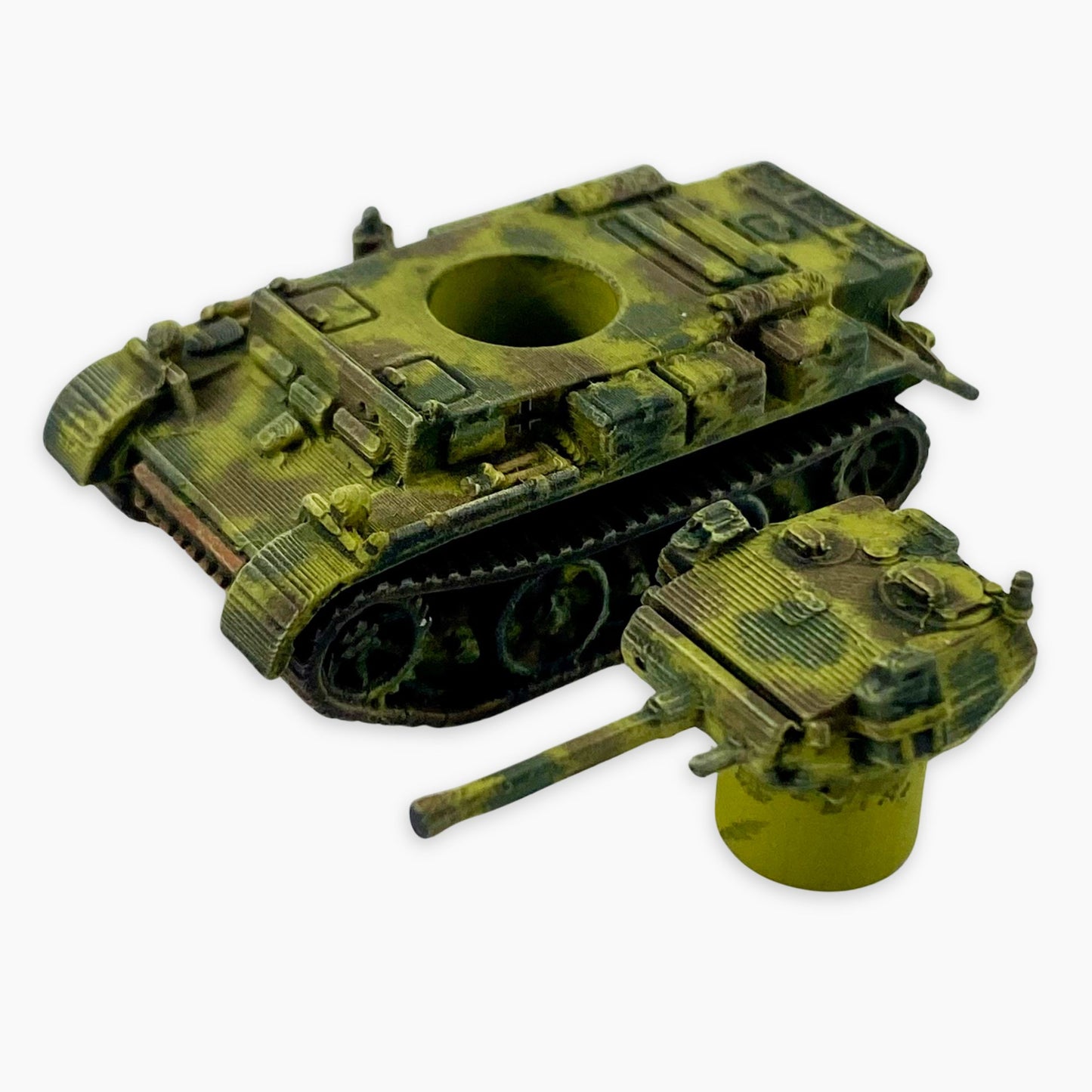 Painted Panzer II Luchs 1:87 "HO" scale