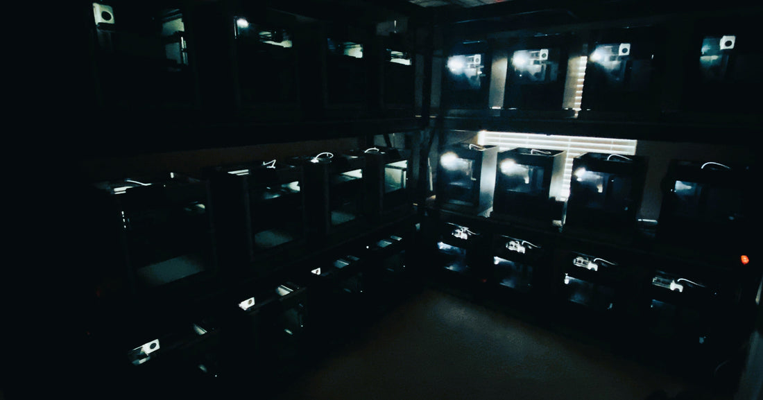 MTCo 3D Print Farm in Action