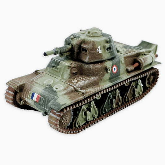 Painted Hotchkiss H39 1:72 "20mm" scale