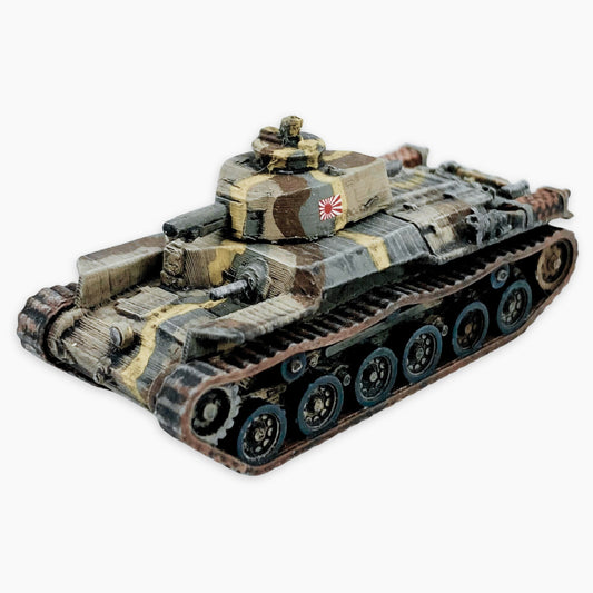 Painted Type 97 Chi-Ha 1:100 "15mm" scale