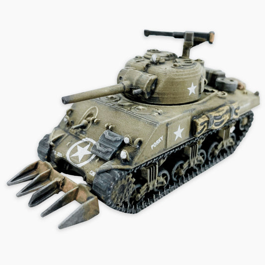 Painted Sherman 1:72 "20mm" scale