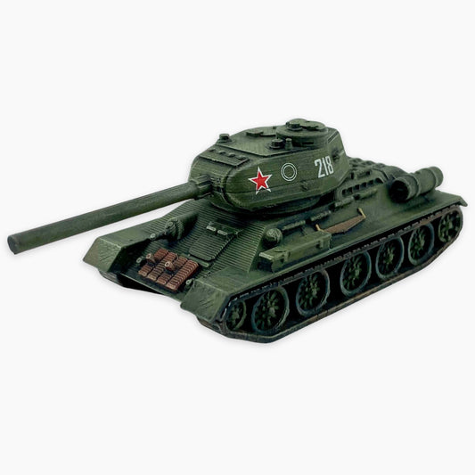 Painted PT-34/85 1:87 "HO" scale