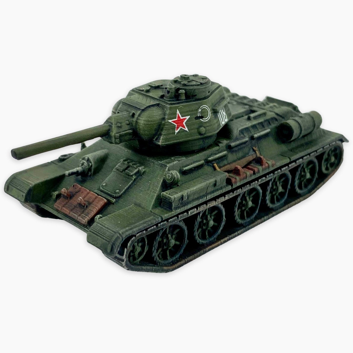 Painted PT-34/76 1:87 "HO" scale