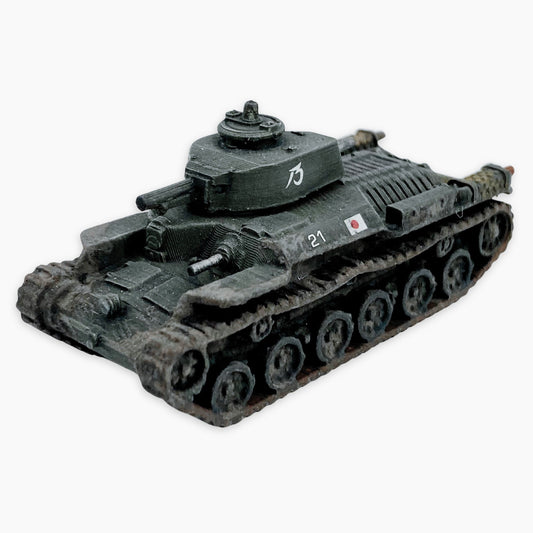 Painted Type 97 Chi-Ha 1:100 "15mm" scale