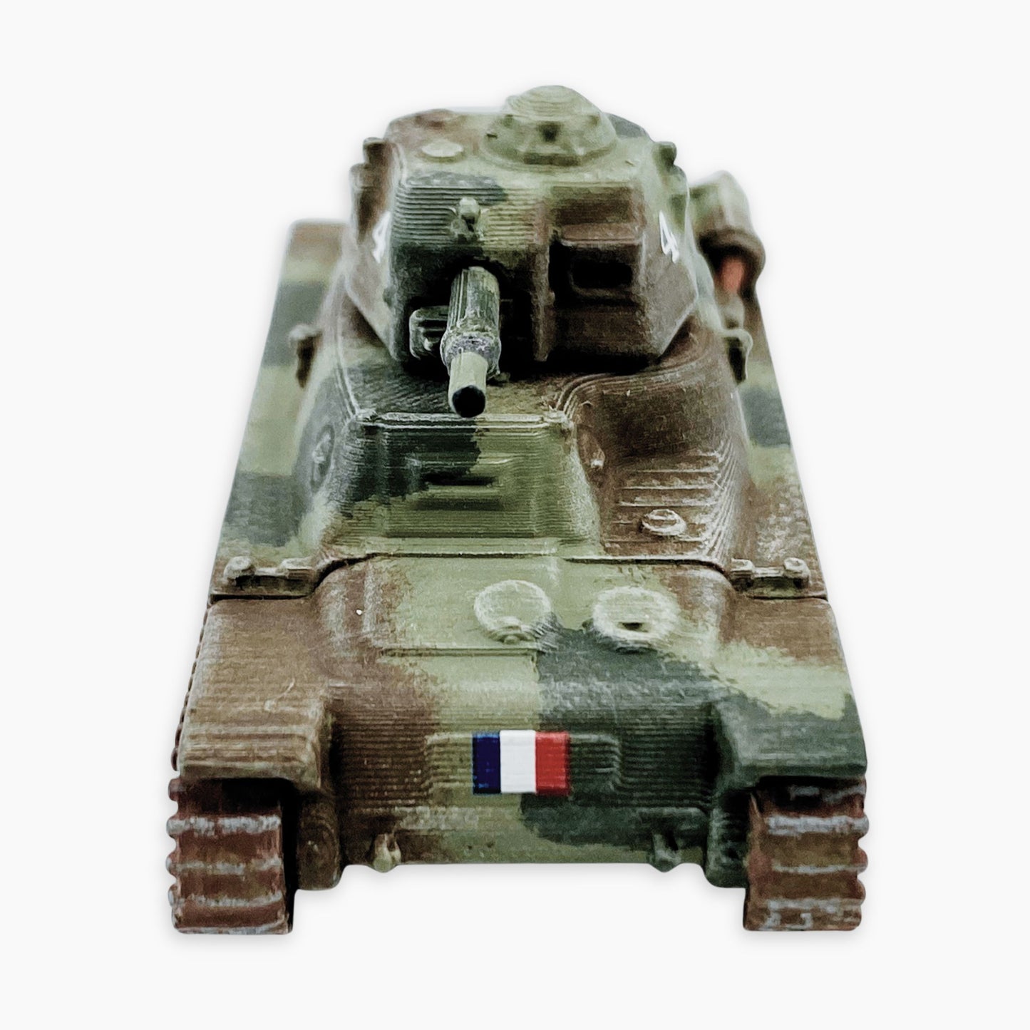 Painted Hotchkiss H39 1:72 "20mm" scale