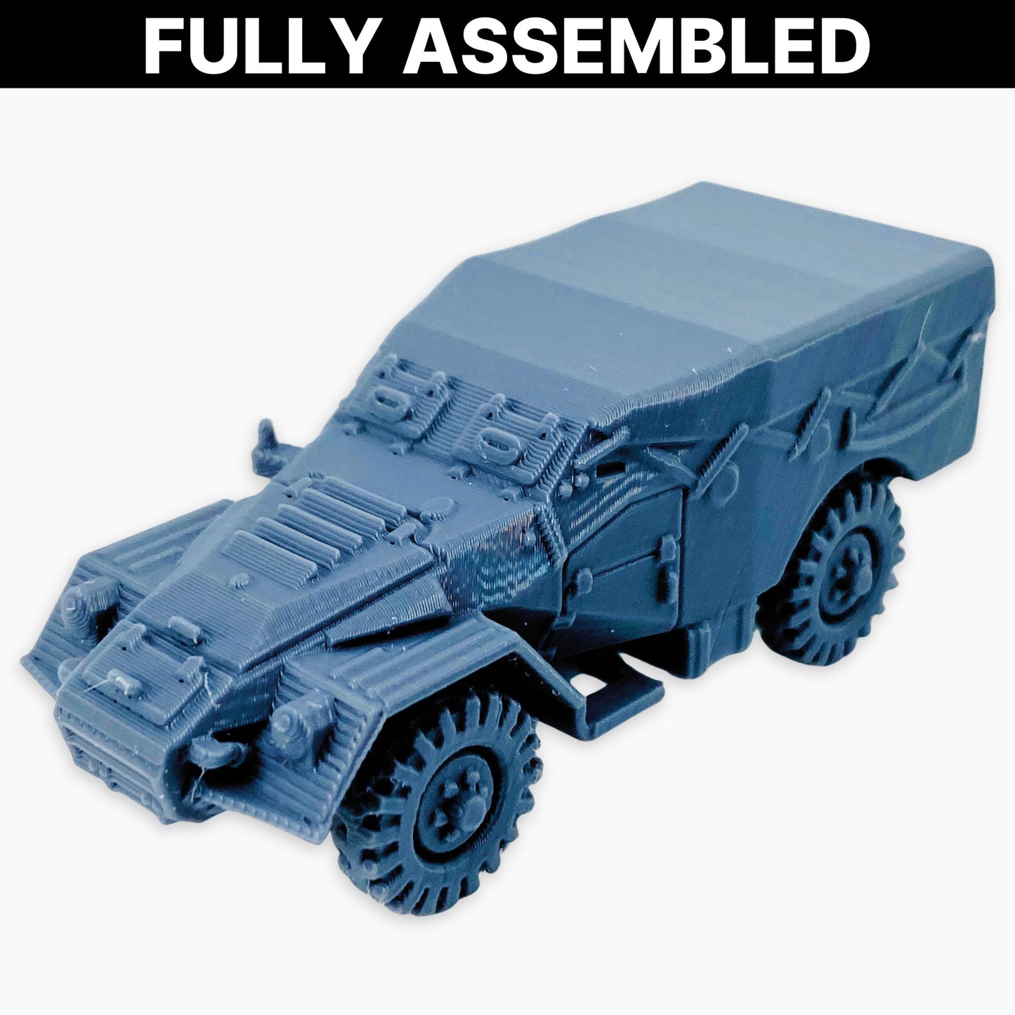 BTR-40 (covered spare tire)