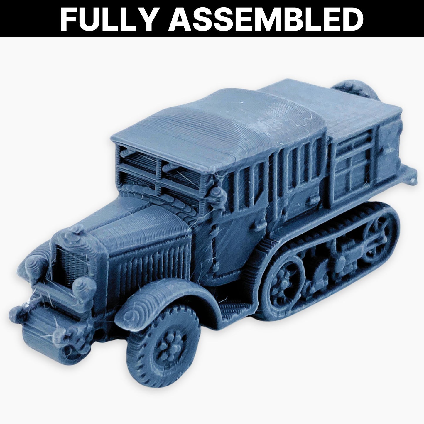 Unic P107 (artillery tractor covered spare tire)