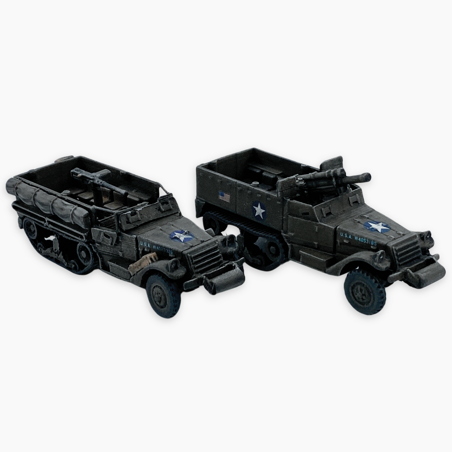 15mm Painted M3 Half-track Pack of 2