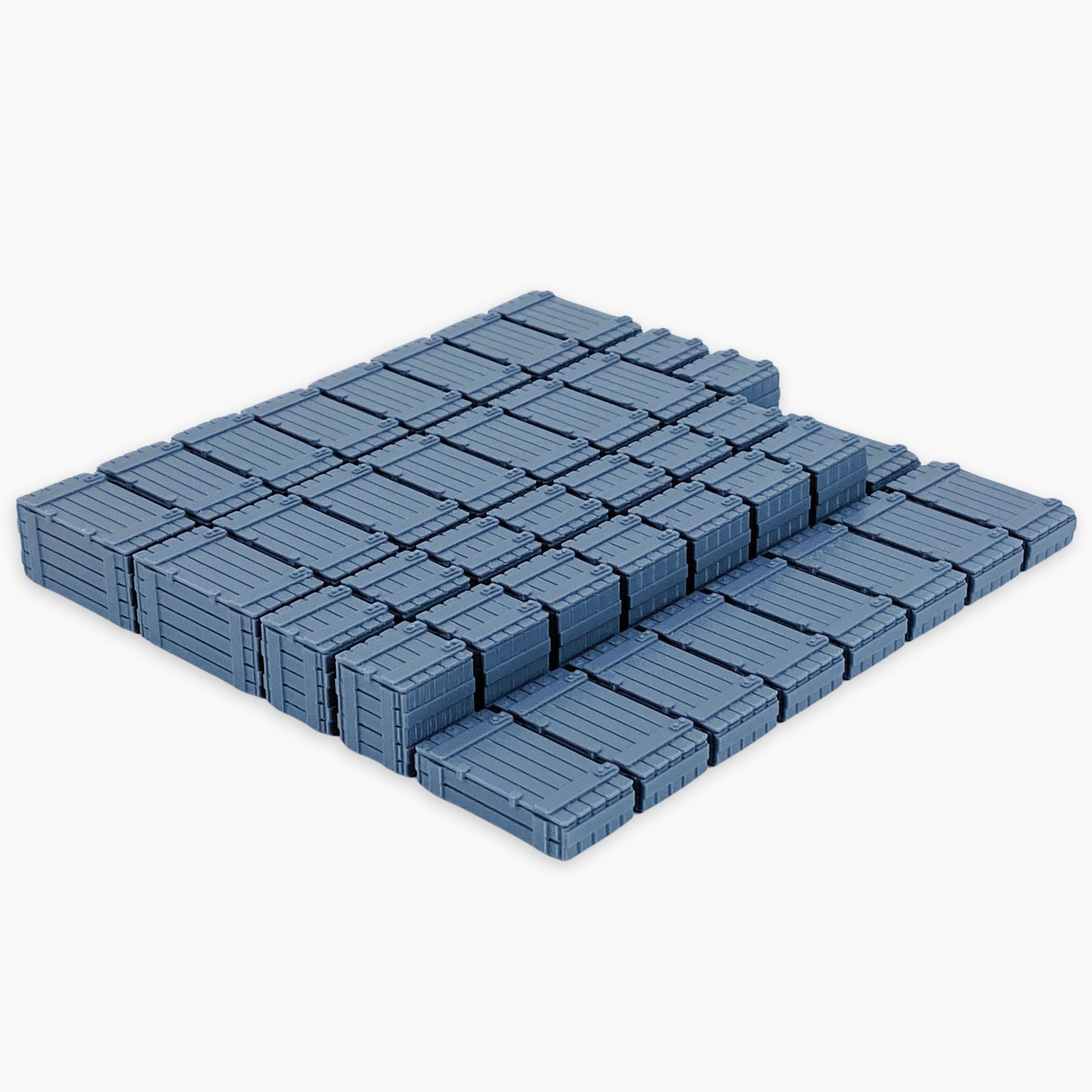 Container Tank Miniature Wood Containers Set (large) – Miniature Tanks Company