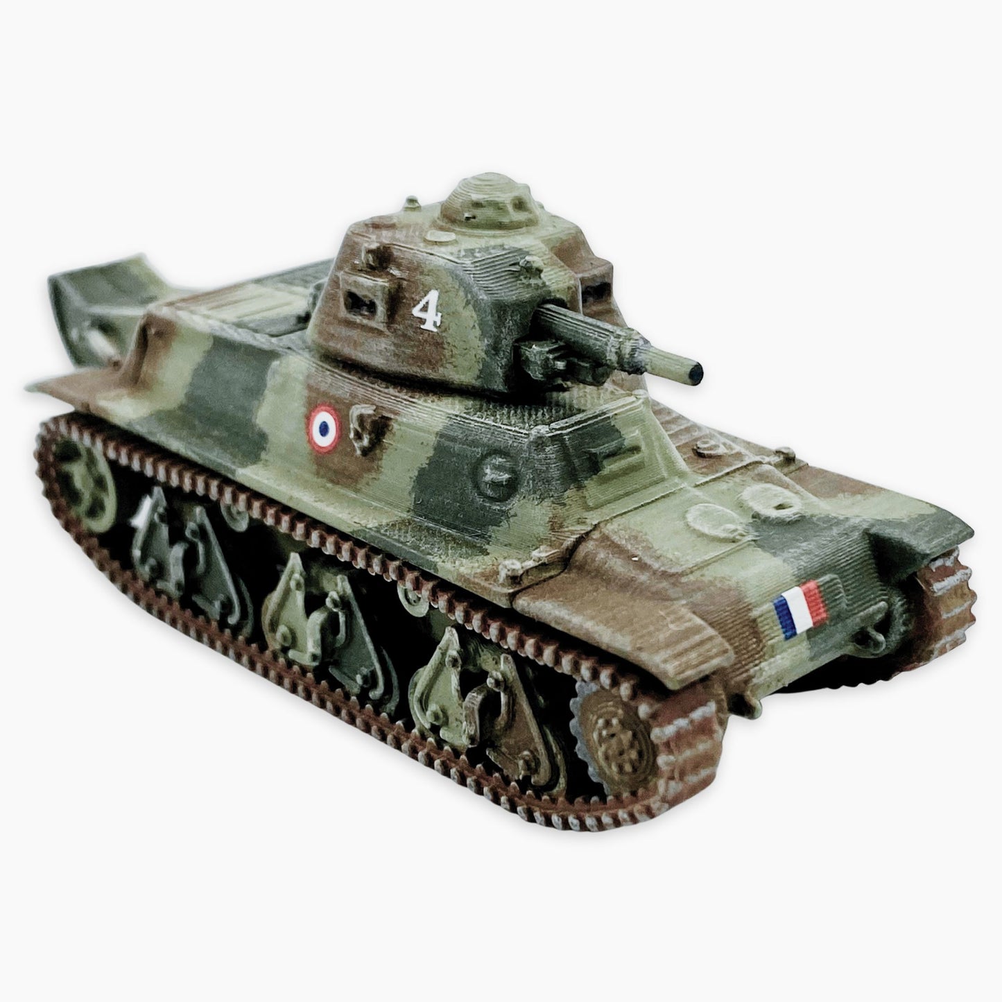 Painted Hotchkiss H39 1:72 "20mm" scale