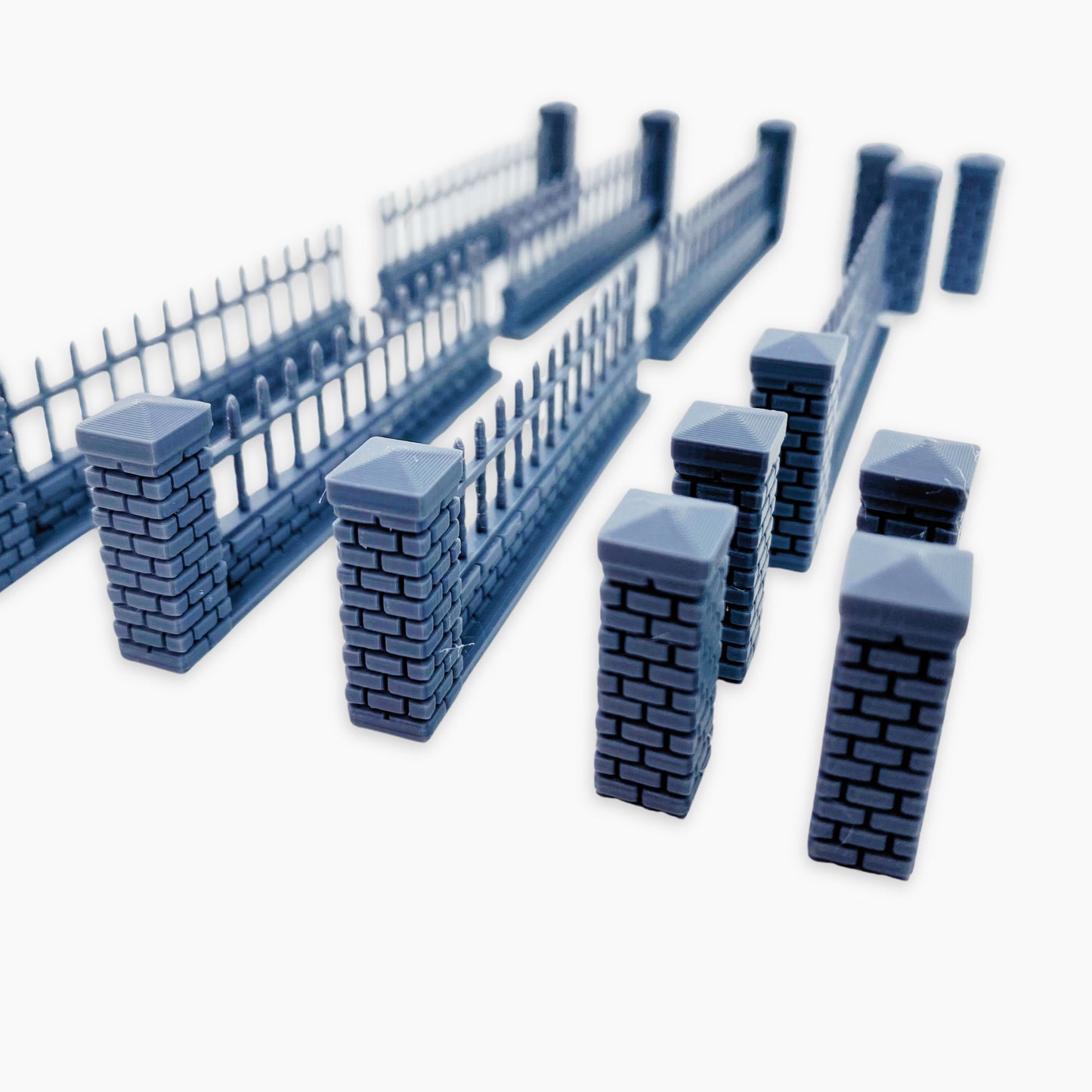 Stone Walls Fence Set (short)