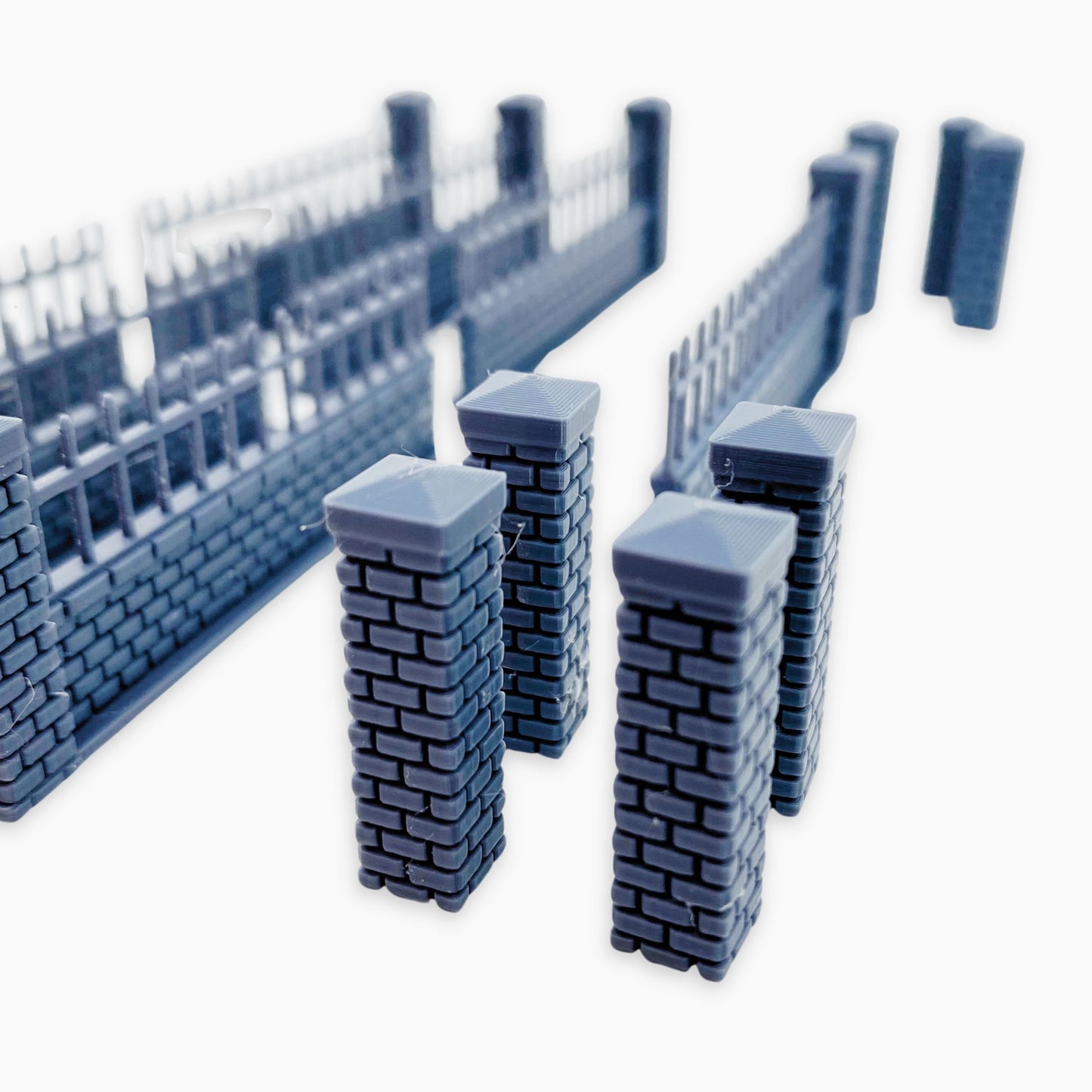 Stone Walls Fence Set (short)