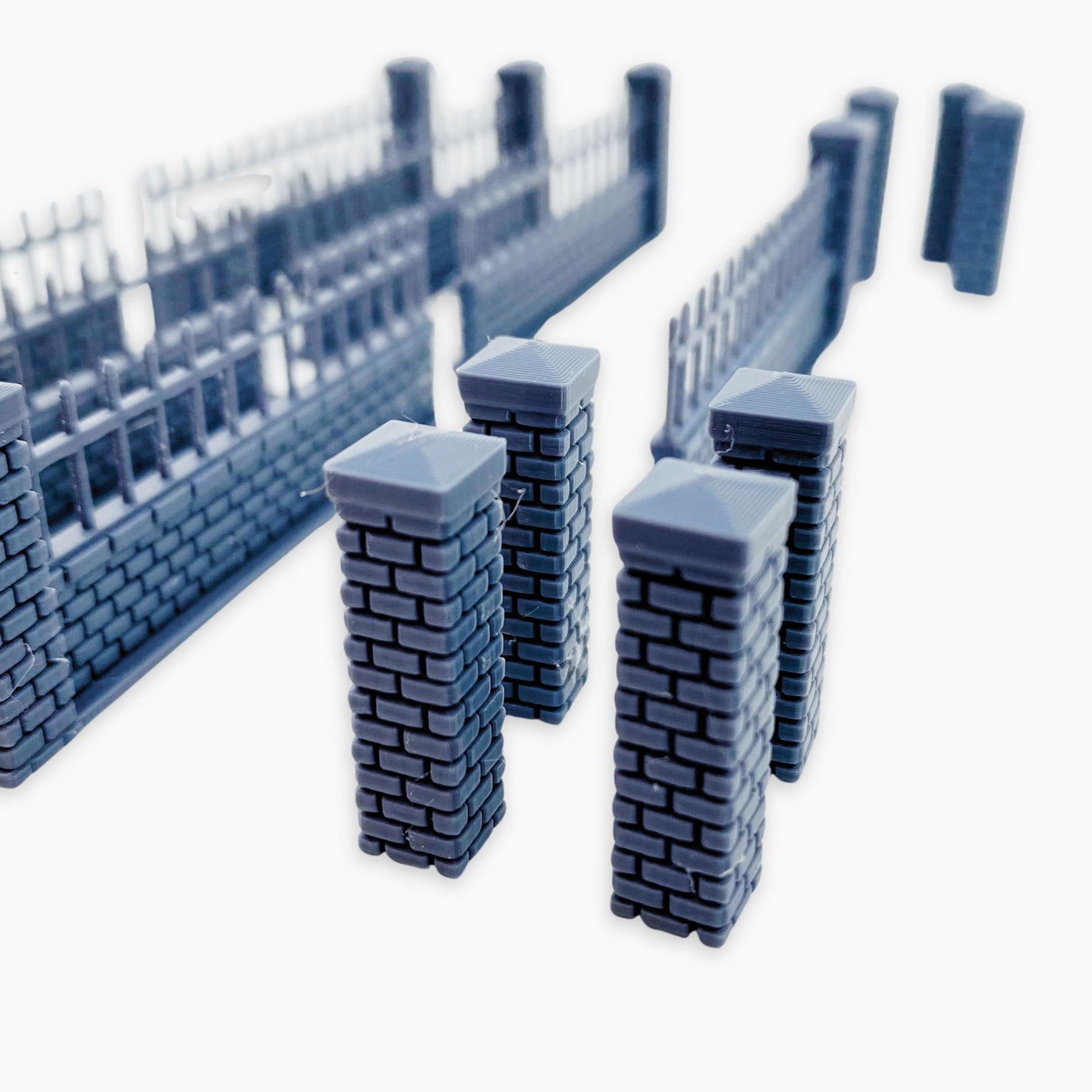 Stone Walls Fence Set (tall)