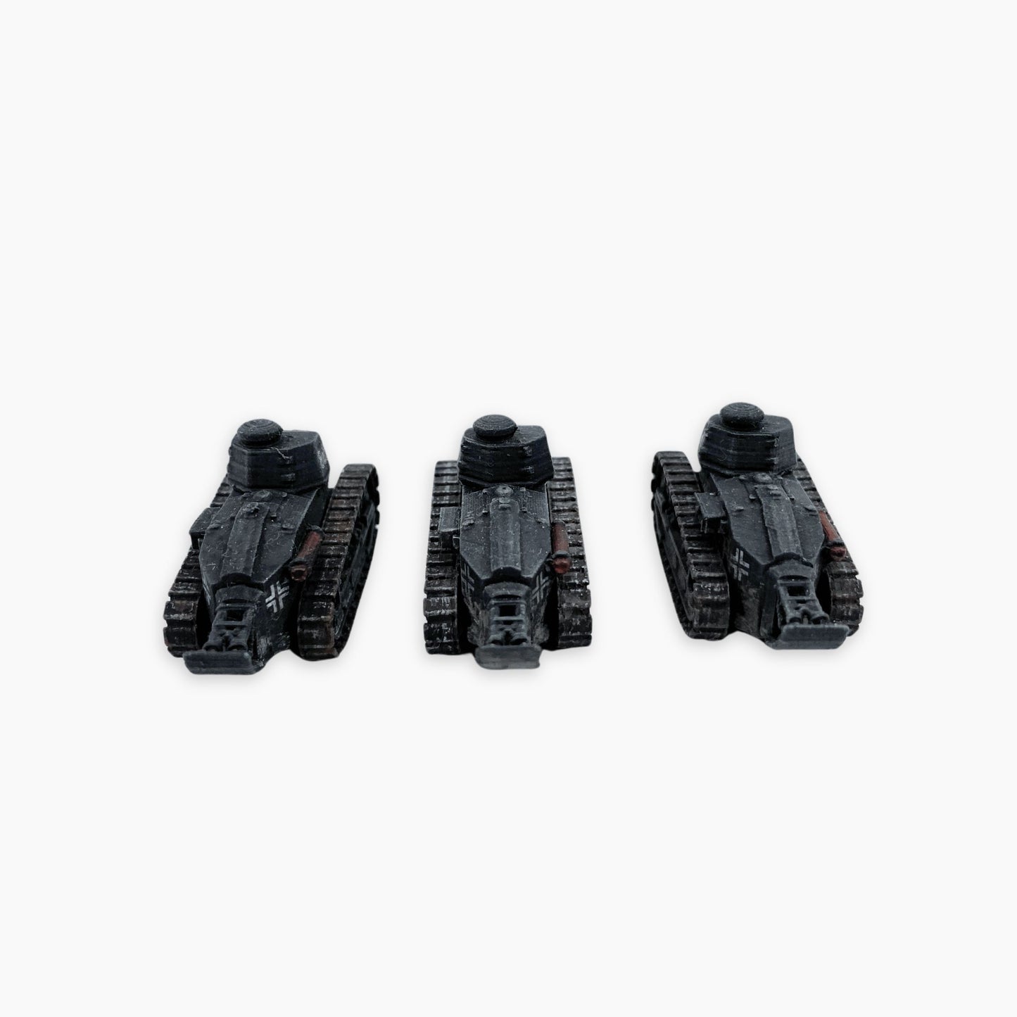 15mm Painted Renault FT17 Pack of 3