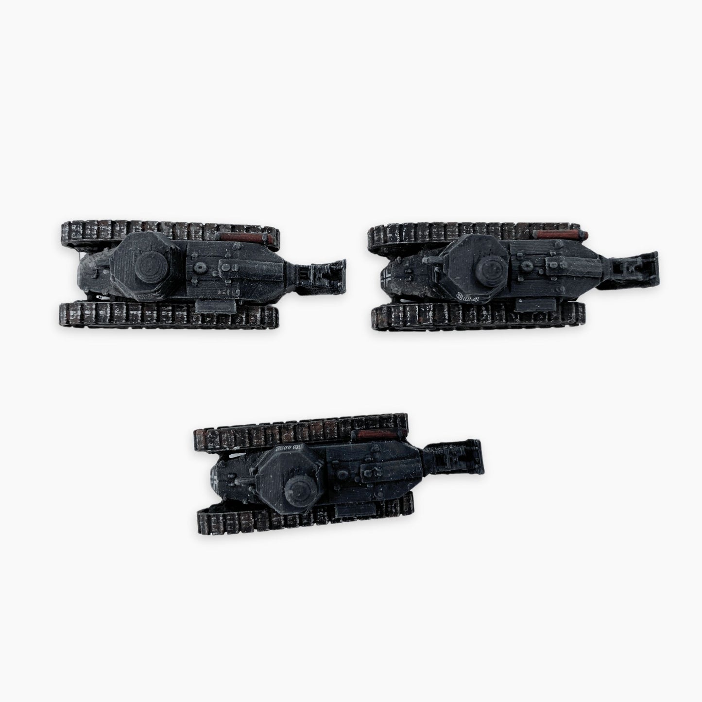 15mm Painted Renault FT17 Pack of 3