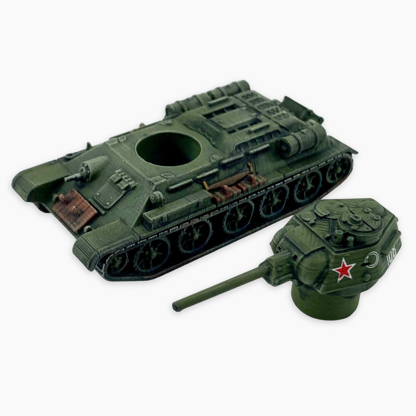 Painted PT-34/76 1:87 "HO" scale