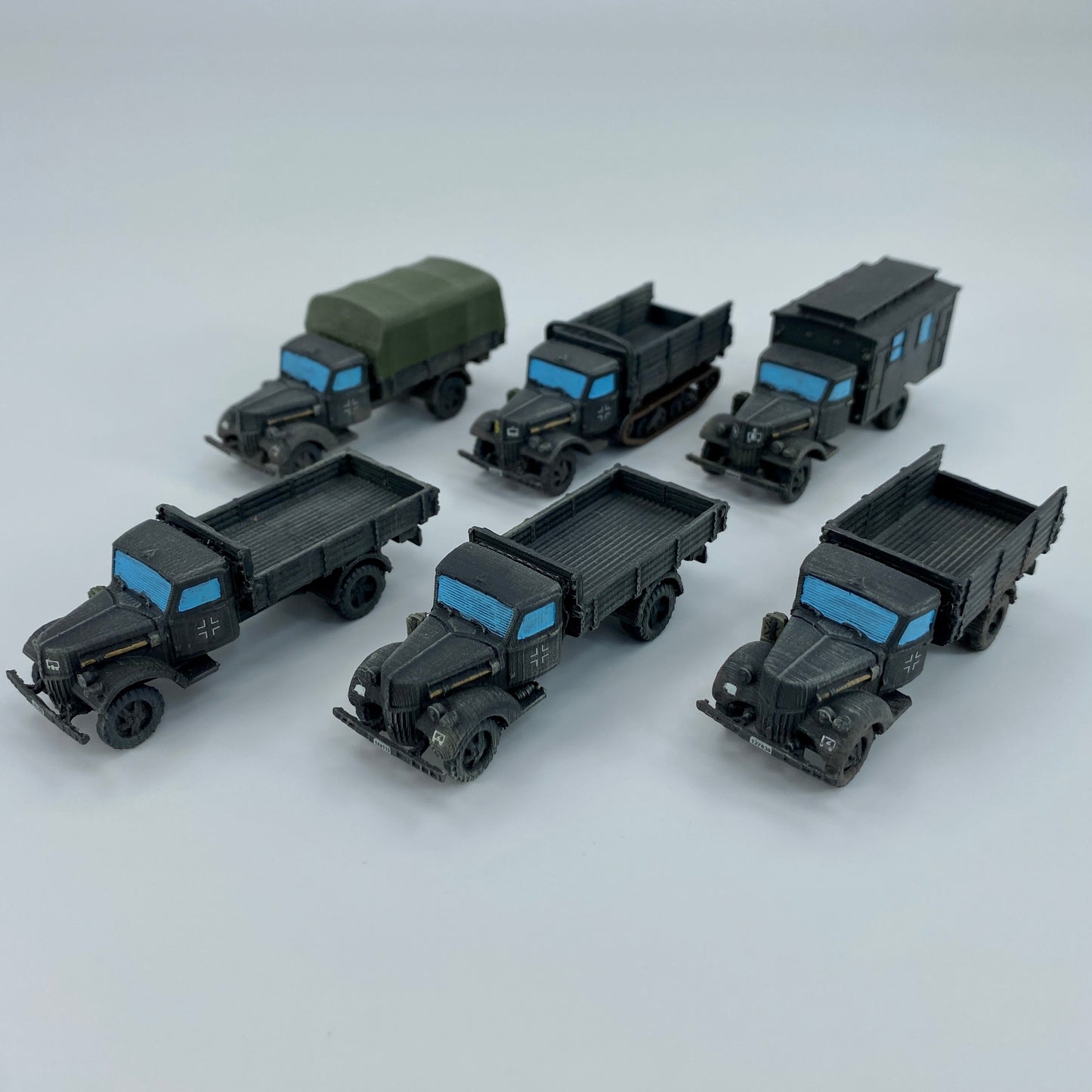 15mm Painted Ford V3000s Pack of 6