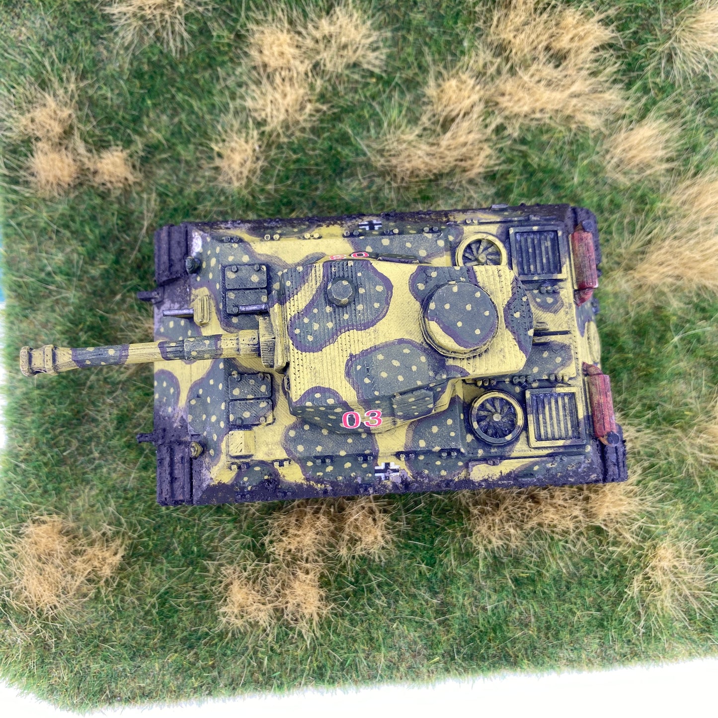 28mm Painted Panzer E-25