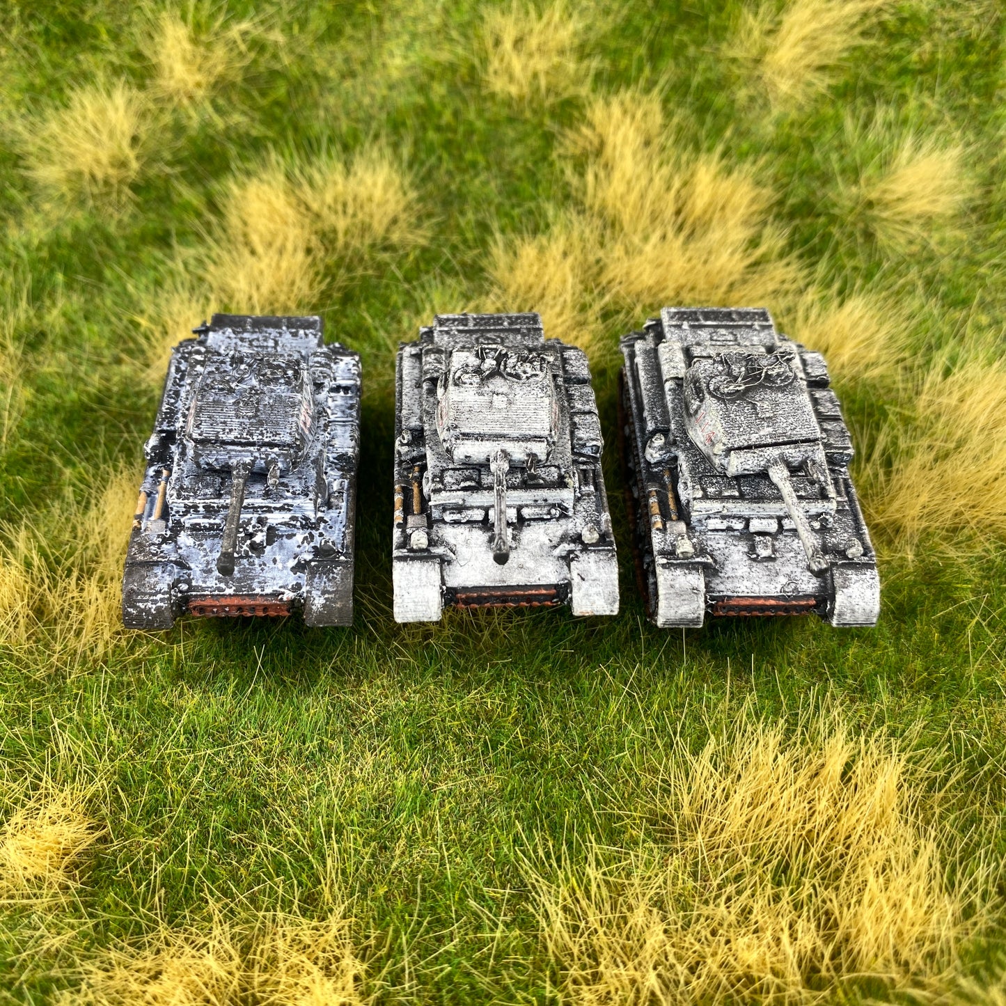 15mm Painted Panzer II Luchs Pack of 3