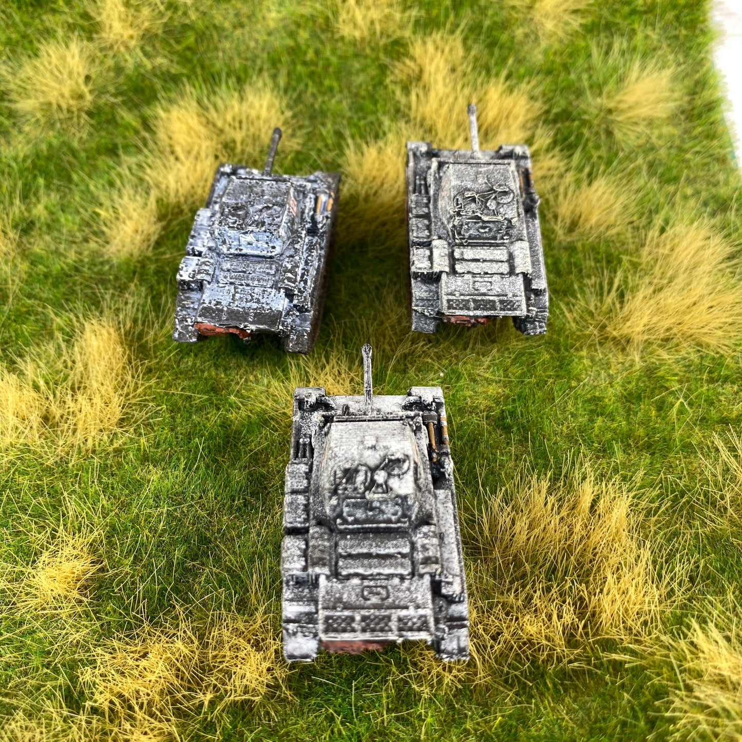 15mm Painted Panzer II Luchs Pack of 3