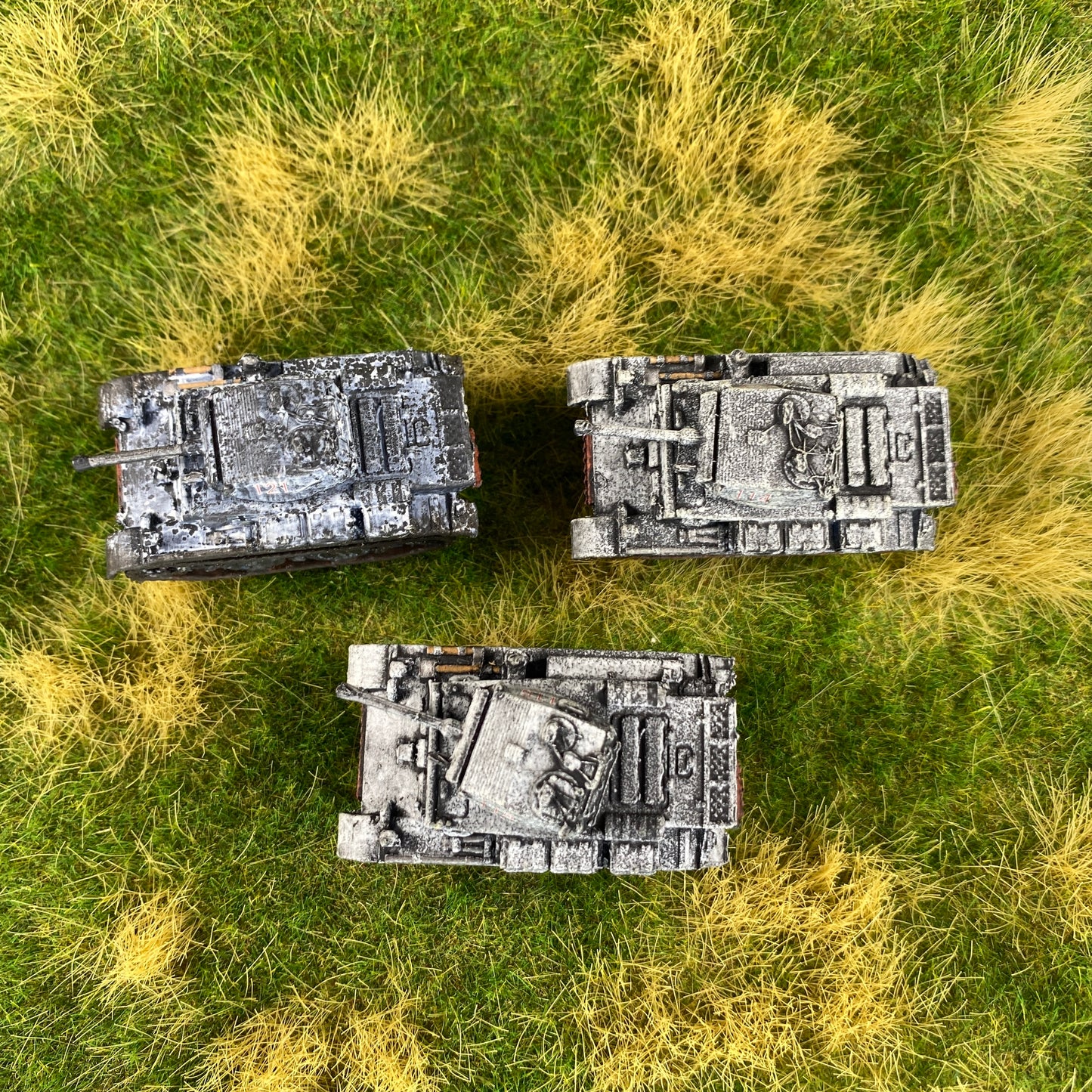 15mm Painted Panzer II Luchs Pack of 3