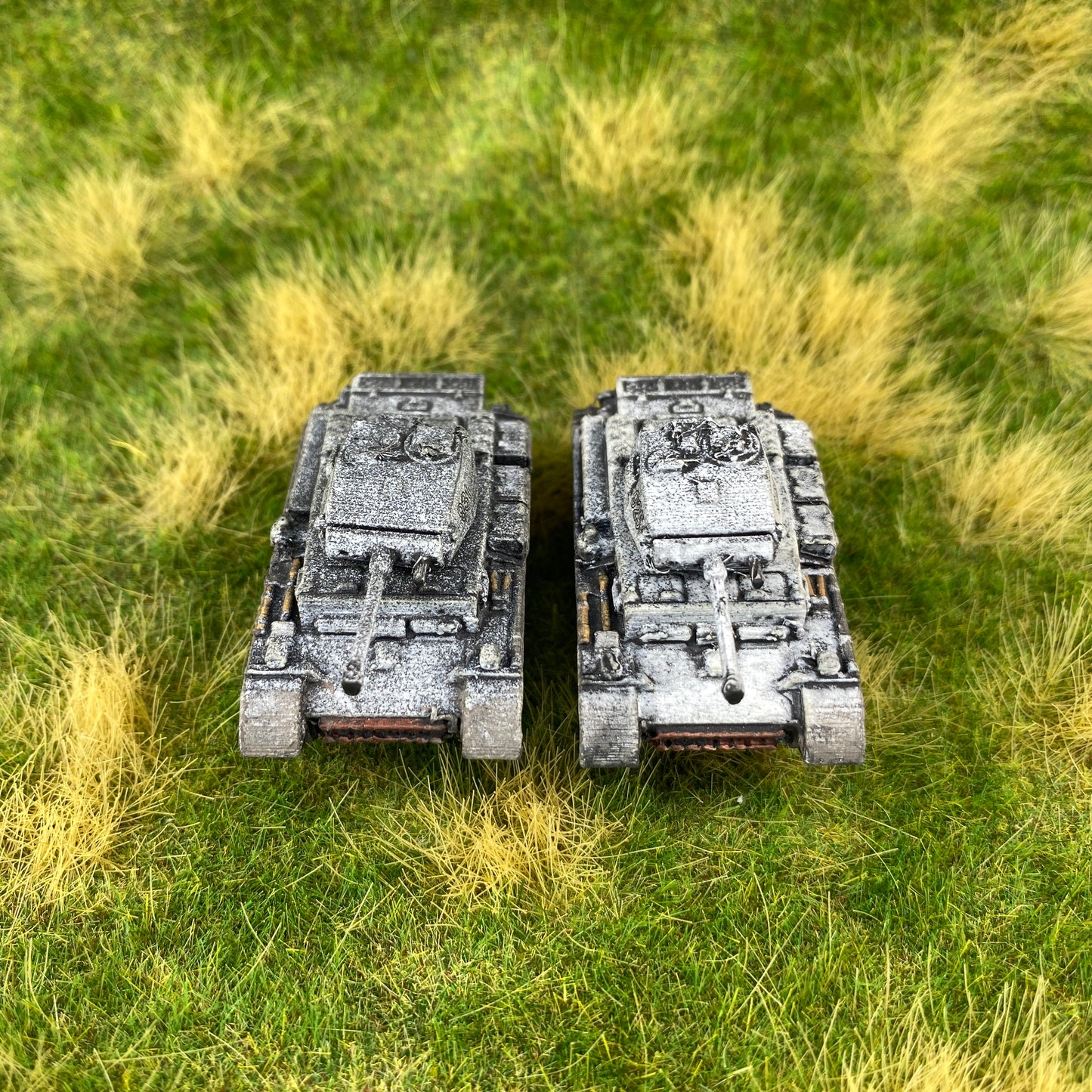 15mm Painted Panzer II Luchs Pack of 2