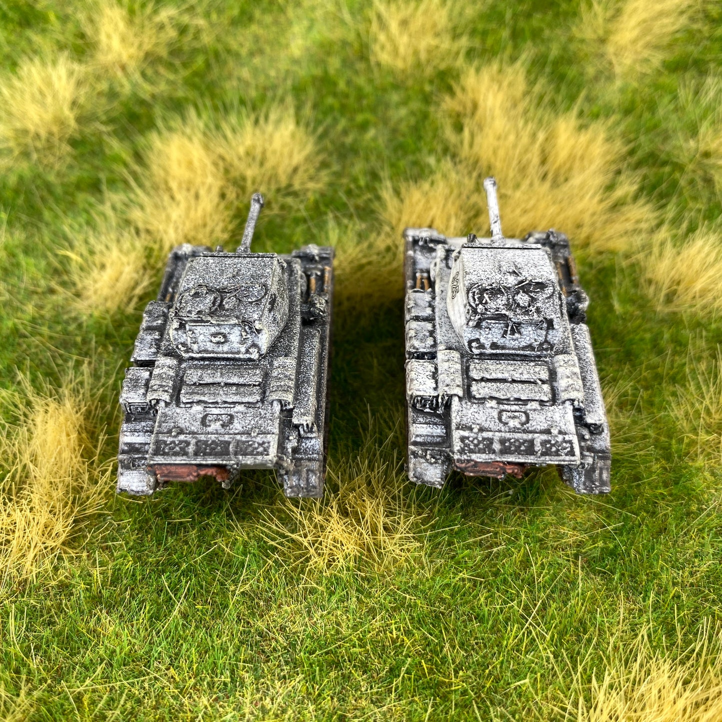 15mm Painted Panzer II Luchs Pack of 2