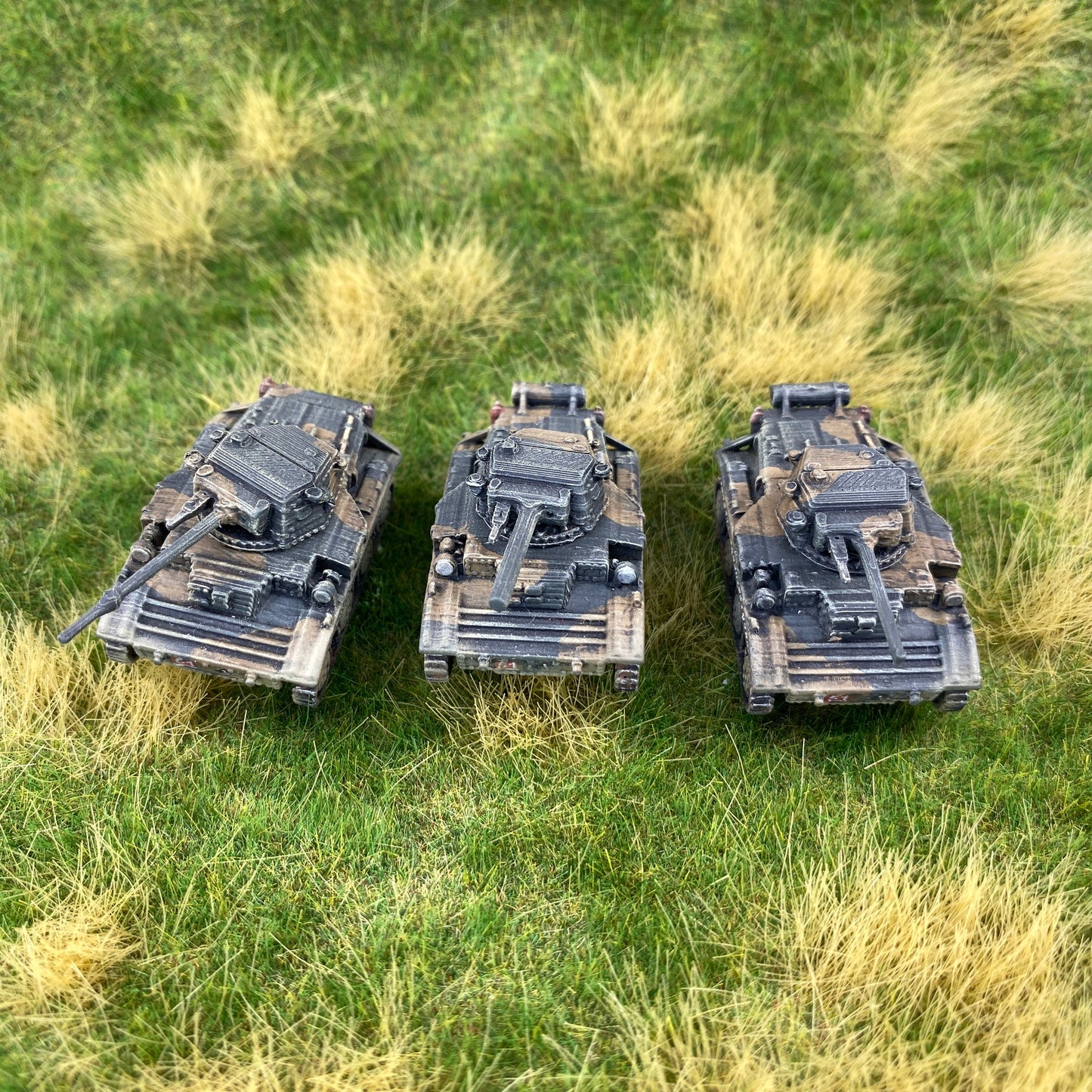 15mm Painted Light Tank Mk VII Tetrarch Pack of 3