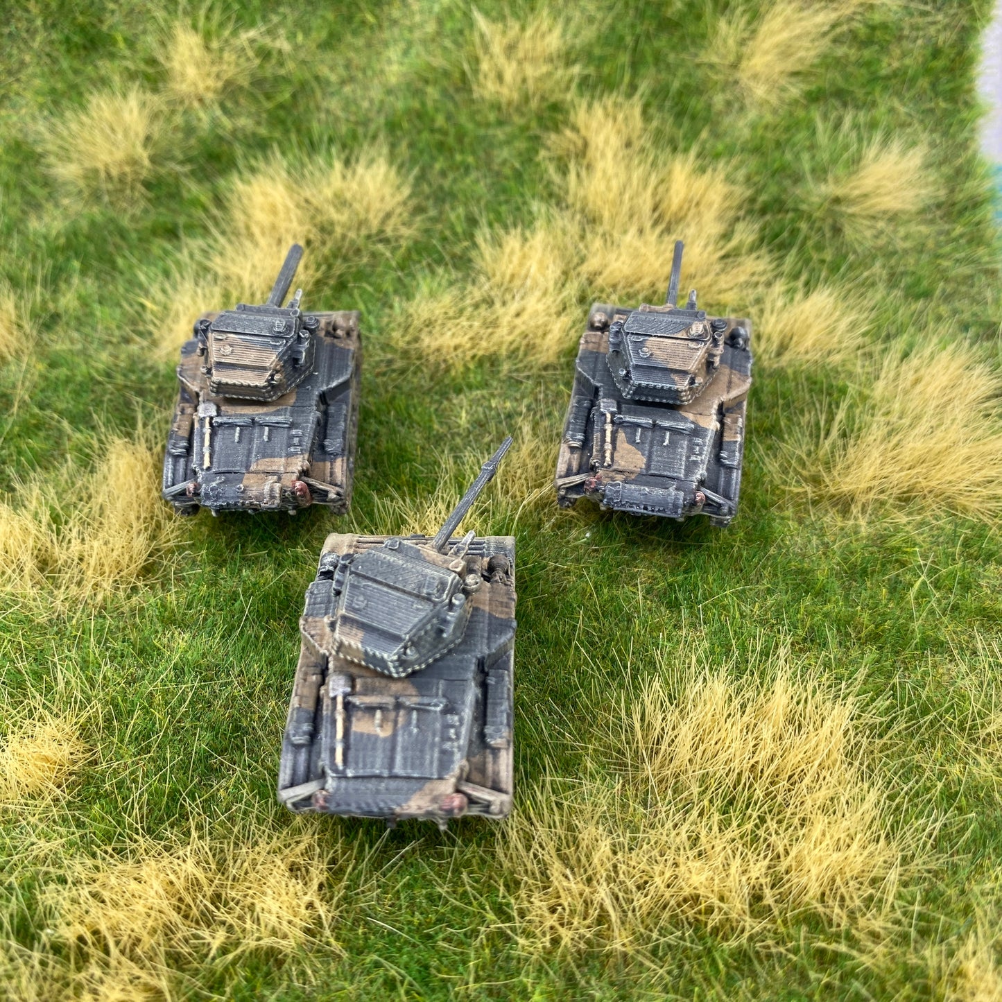 15mm Painted Light Tank Mk VII Tetrarch Pack of 3