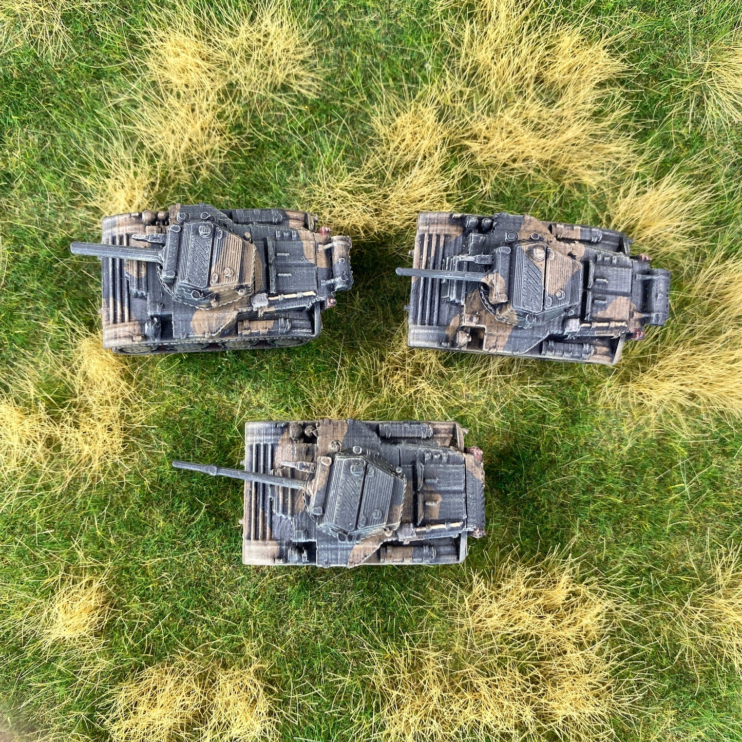 15mm Painted Light Tank Mk VII Tetrarch Pack of 3