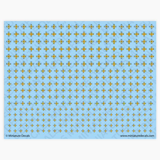 Romanian King Michael Cross Waterslide Decals