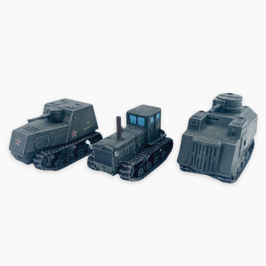 15mm Painted Odessa Tractors Pack of 3