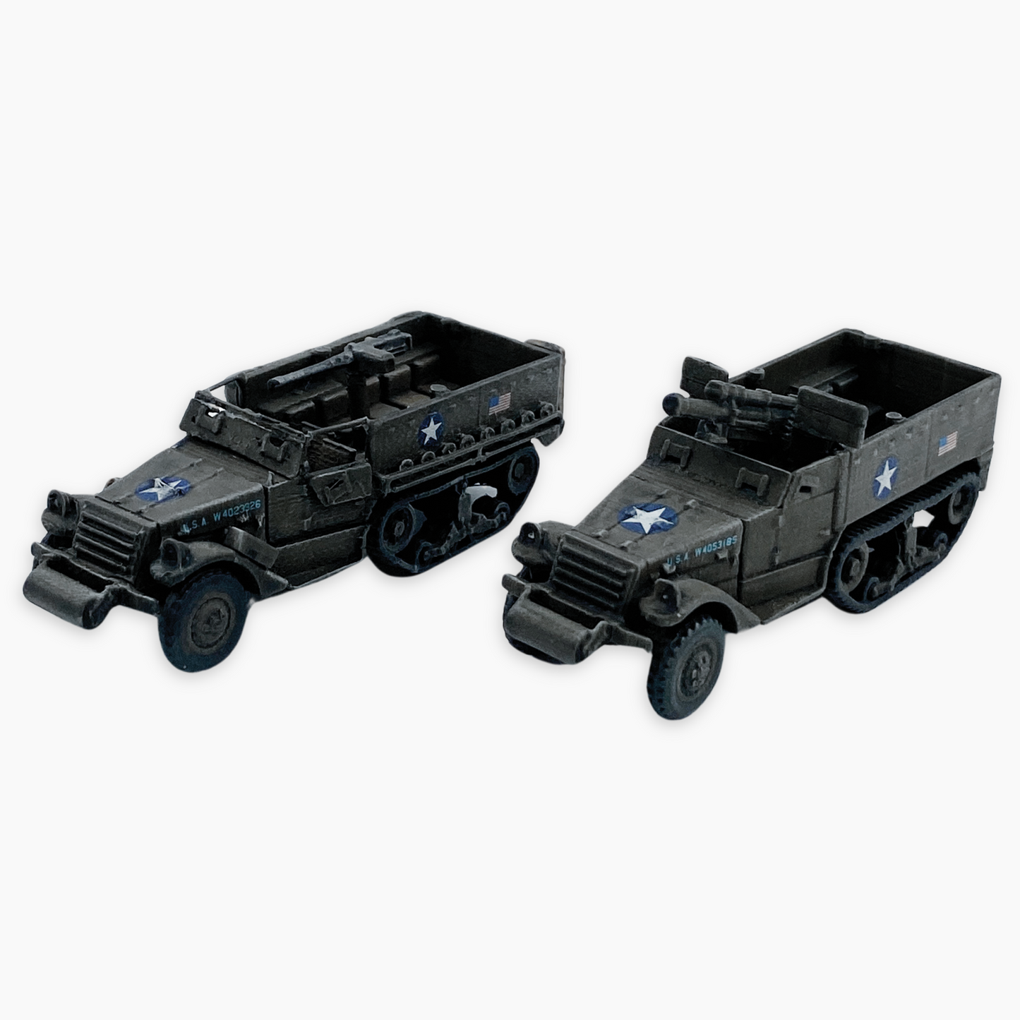 15mm Painted M3 Half-track Pack of 2