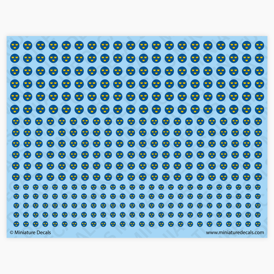 Roundel of Sweden (1937–1940) Waterslide Decals