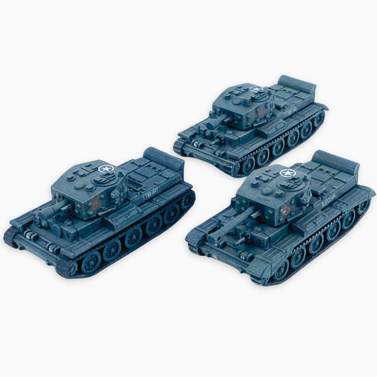 HO scale Painted Cromwells Pack of 3