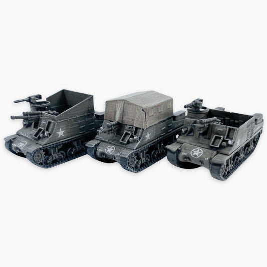 15mm Painted M7 Priest Pack of 3