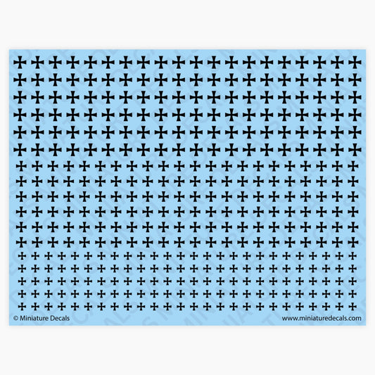 Iron Cross Waterslide Decals