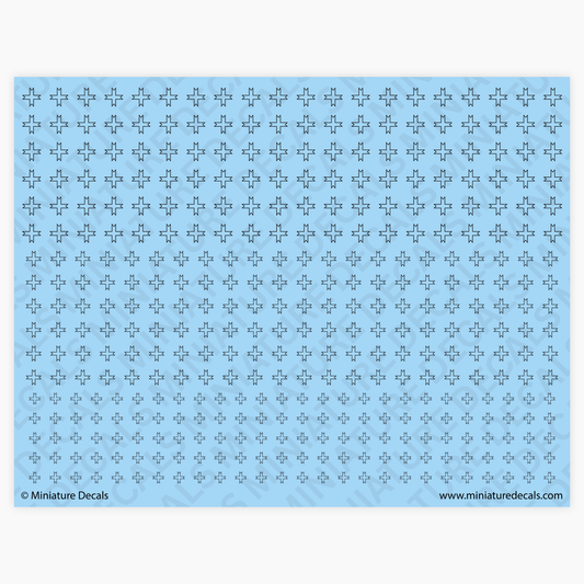 Romanian King Michael Cross (black) Waterslide Decals