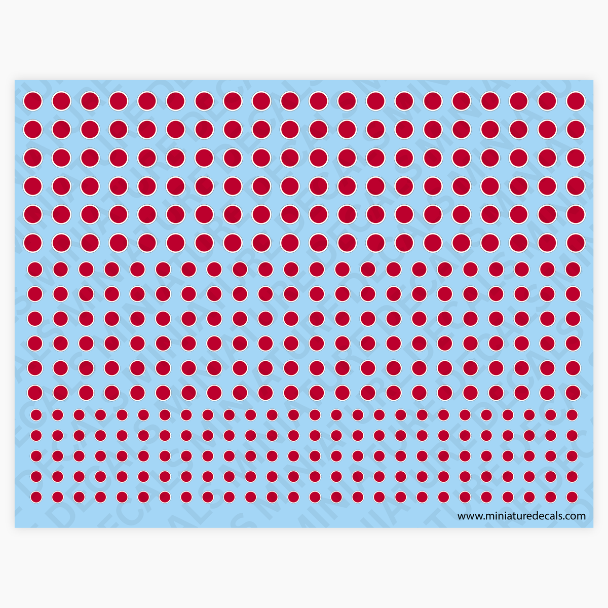 Roundel of Japan Waterslide Decals