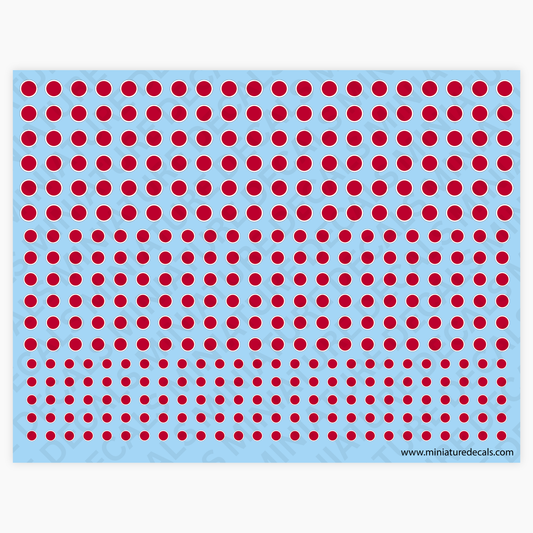 Roundel of Japan Waterslide Decals