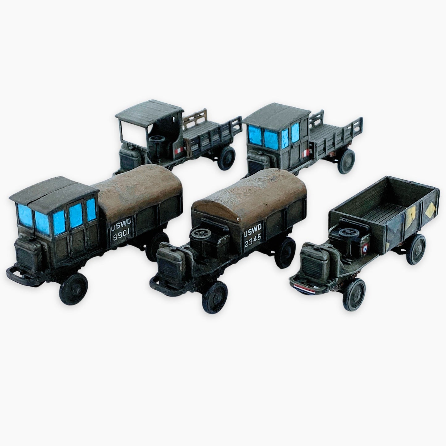 15mm Painted Jeffery Quad Pack of 5