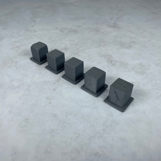 Anti-tank Concrete Blocks (with base)